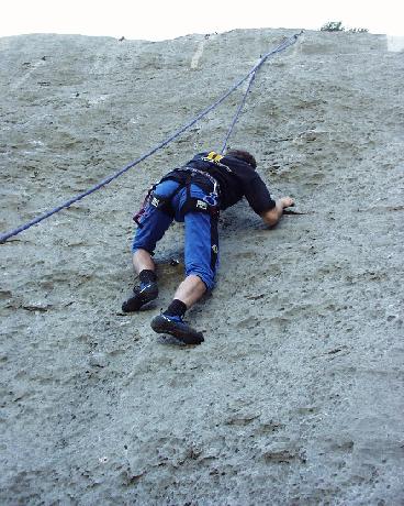 E Pursi Mouve 5 /6a, Massi di Prabbi - Arco