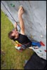 Climbing in the park - na stěně - fotografie se po kliknutí zvětší.