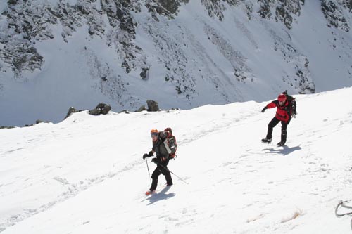 Vysoké Tatry - na mačkách pod Zlomiskovou věží