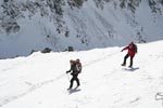 Vysoké Tatry - na mačkách pod Zlomiskovou věží - fotografie se po kliknutí zvětší.