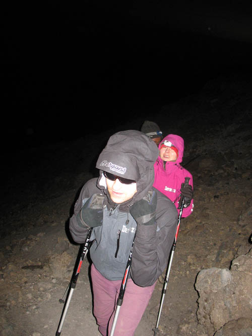 Mt. Meru - cestou k vrcholu